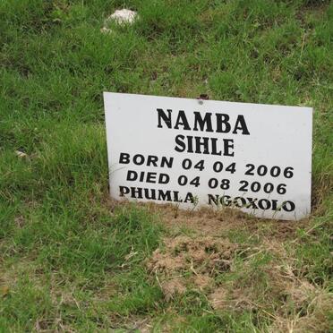 NAMBA Sihle 2006-2006