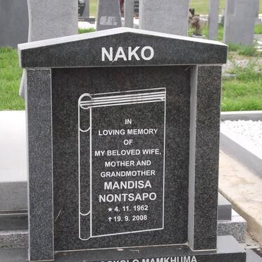 NAKO Mandisa Nontsapo 1962-2008