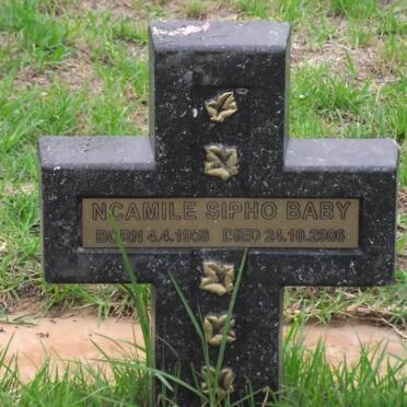 NCAMILE Sipho Baby 1958-2006