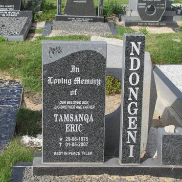 NDONGENI Tamsanqa Eric 1975-2007