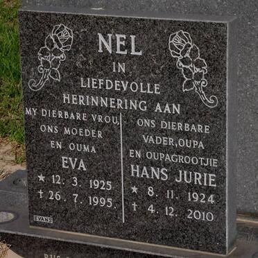 NEL Hans Jurie 1924-2010 &amp; Eva 1925-1995