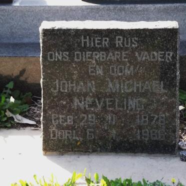 NEVELING Johan Michael 1878-1966