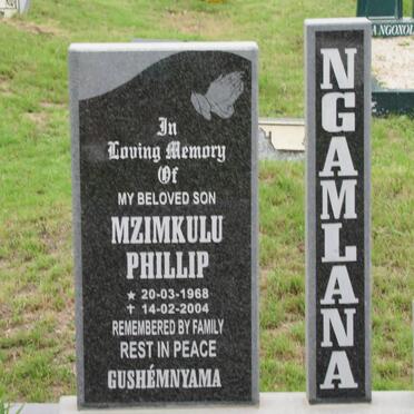NGAMLANA Mzimkulu Phillip 1968-2004