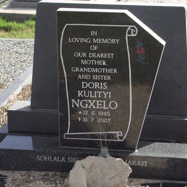 NGXELO Doris Kulityi 1945-2007