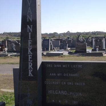 NIEKERK Hilgard, van 1911-1981