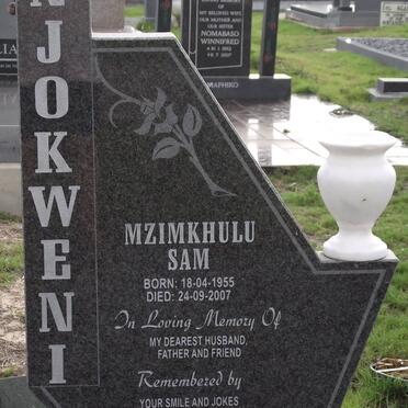 NJOKWENI Mzimkhulu Sam 1955-2007