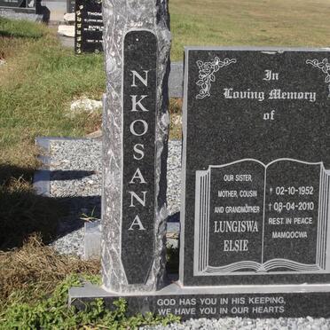 NKOSANA Lungiswa Elsie 1952-2010