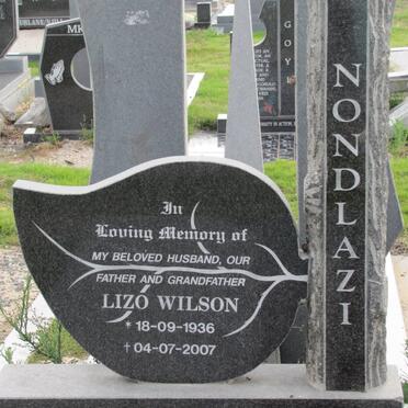 NONDLAZI Liso Wilson 1936-2007
