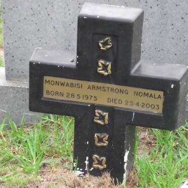 NOMALA Monwabisi Armstrong 1975-2003