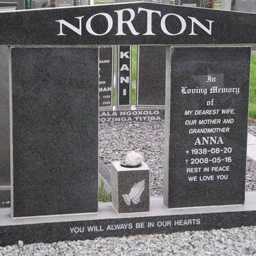 NORTON Anna 1938-2008
