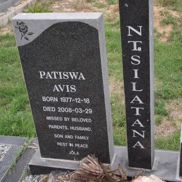 NTSILATANA Patiswa Avis 1977-2008