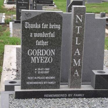 NTLAMA Gordon Myezo 1960-2007