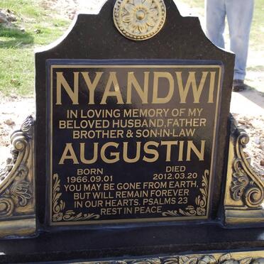 NYANDWI Augustin 1966-2012