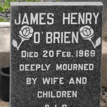 O'BRIEN James Henry -1969