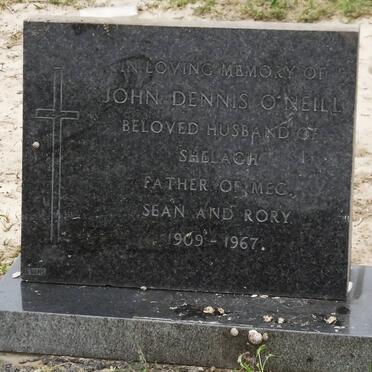 O'NEILL John Dennis 1909-1967