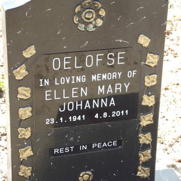 OELOFSE Ellen Mary Johanna 1941-2011