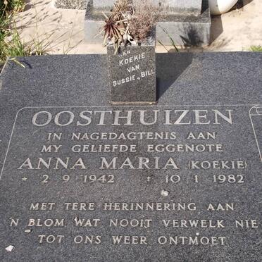 OOSTHUIZEN Anna Maria 1942-1982