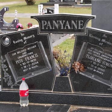 PANYANE Tlohang Simon 1921-2000 &amp; Putu Francis 1935-2004