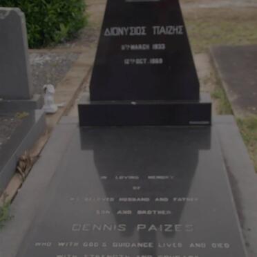 PAIZES Dennis 1933-1969