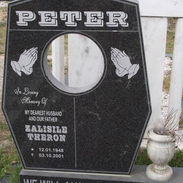 PETER Zalisile Theron 1948-2001