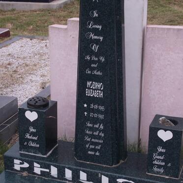 PHILISO Nozipho Elizabeth 1943-1992