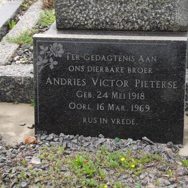 PIETERSE Andries Victor 1918-1969