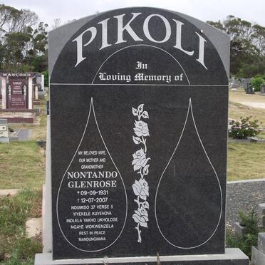 PIKOLI Nontando Glenrose 1931-2007