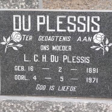 PLESSIS L.C.H., du 1891-1971