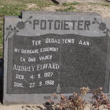 POTGIETER Aubrey Edward 1927-1968
