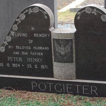 POTGIETER Peter Henry 1924-1971