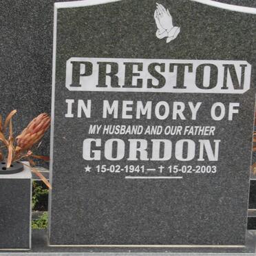 PRESTON Gordon 1941-2003
