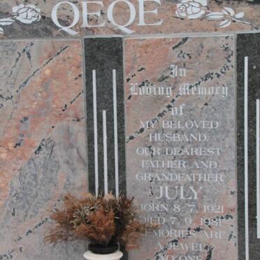 QEQE July 1921-1981
