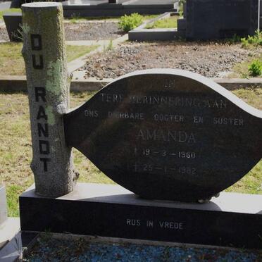 RANDT Amanda, du 1960-1982