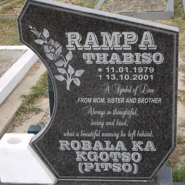 RAMPA Thabiso 1979-2001