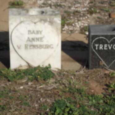 RENSBURG Anne, van -1964 :: RENSBURG Trevor Z., van 1975-1976