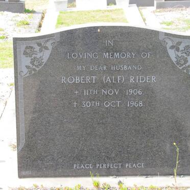 RIDER Robert 1906-1968