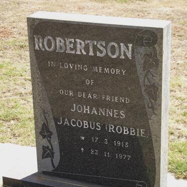 ROBERTSON Johannes Jacobus 1915-1977