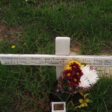 ROOYEN Charmaine-Anne, van 1956-2009