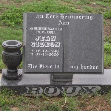 ROUX Jean Gordon 1940-2000