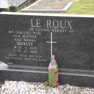 ROUX Shirley, le 1935-1994
