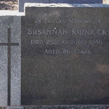 RUDDOCK Susannah -1956