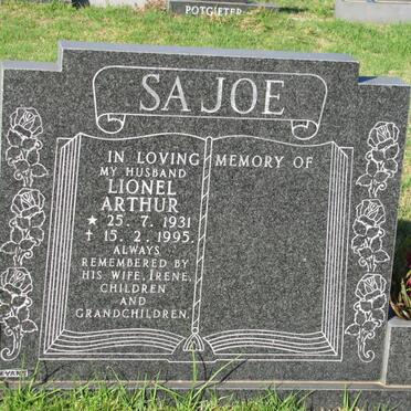 SA JOE Lionel Arthur 1931-1995