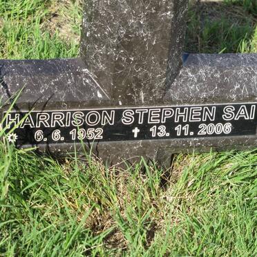SAI Harrison Stephen 1952-2006