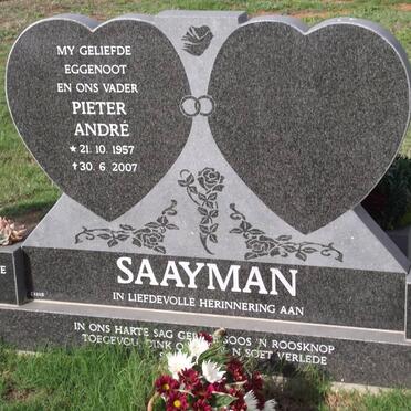 SAAYMAN Pieter Andre 1957-2007