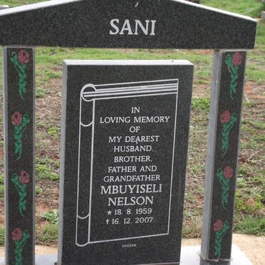 SANI Mbuyiseli Nelson 1959-2007