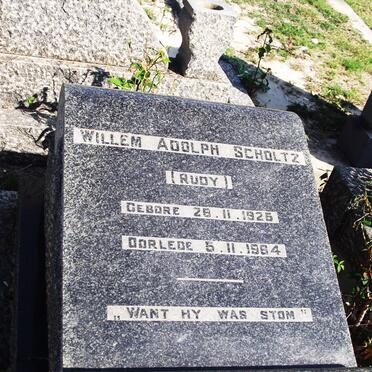 SCHOLTZ Willem Adolph 1925-1964