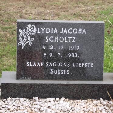 SCHOLTZ Lydia Jacoba 1919-1983
