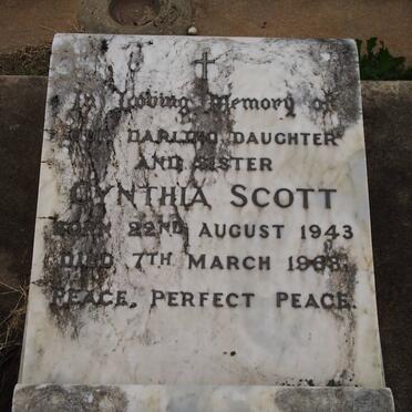 SCOTT Cynthia 1943-1963