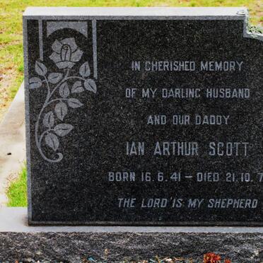 SCOTT Ian Arthur 1941-1971