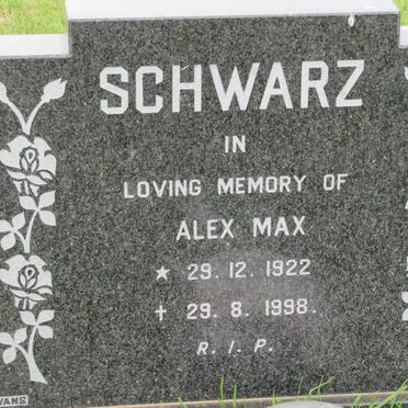 SCHWARZ Alex Max 1922-1998
